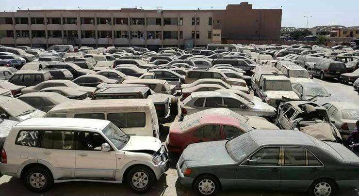 مرسيدس ونيسان.. مزاد علني لبيع سيارات جمارك مطار القاهرة