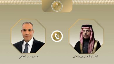 مصر والسعودية يؤكدان أهمية الوقف الفوري للتصعيد العسكري